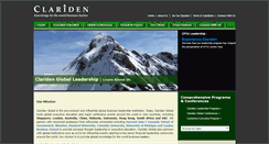 Desktop Screenshot of claridenglobalmedia.com
